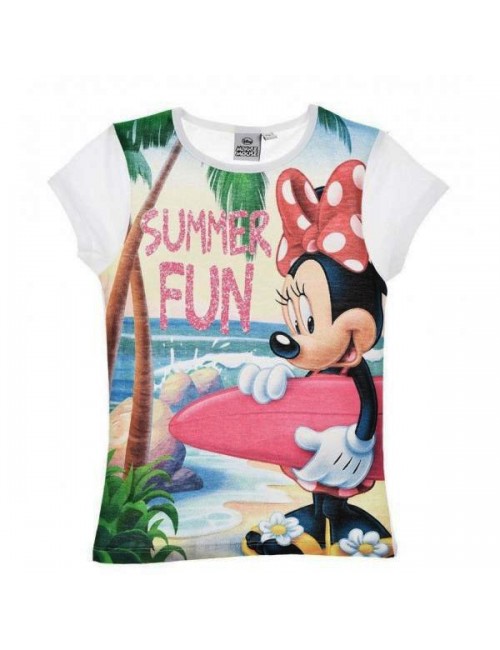 Tricou Minnie Mouse Summer, fete 3 - 8 ani