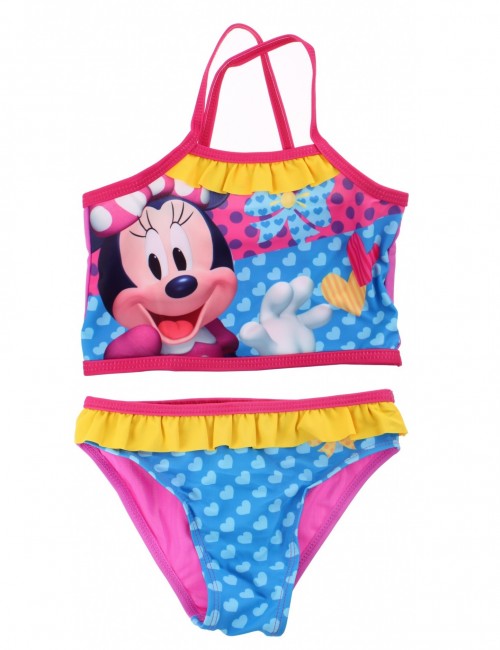 Costum baie Minnie Mouse, copii 2 -6 ani