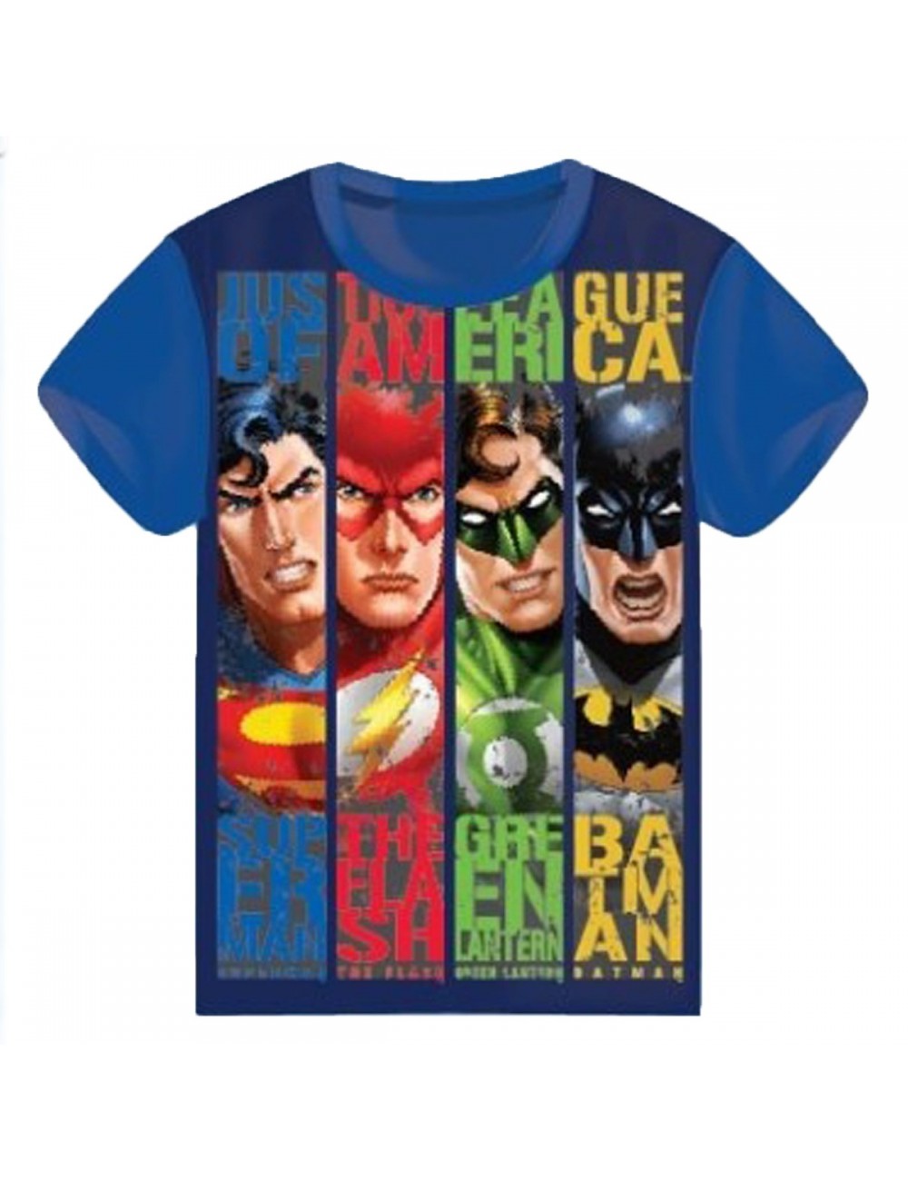 Tricou Justice League, copii 4 - 10  ani
