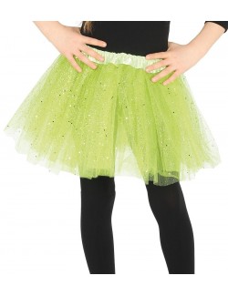 Fusta tutu, verde deschis, 31 cm