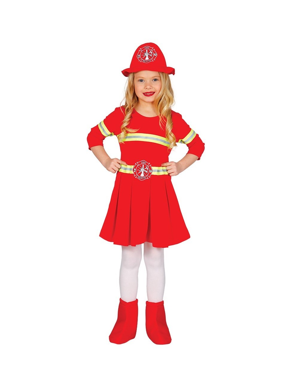 Costum fetita pompier, 3 - 6 ani