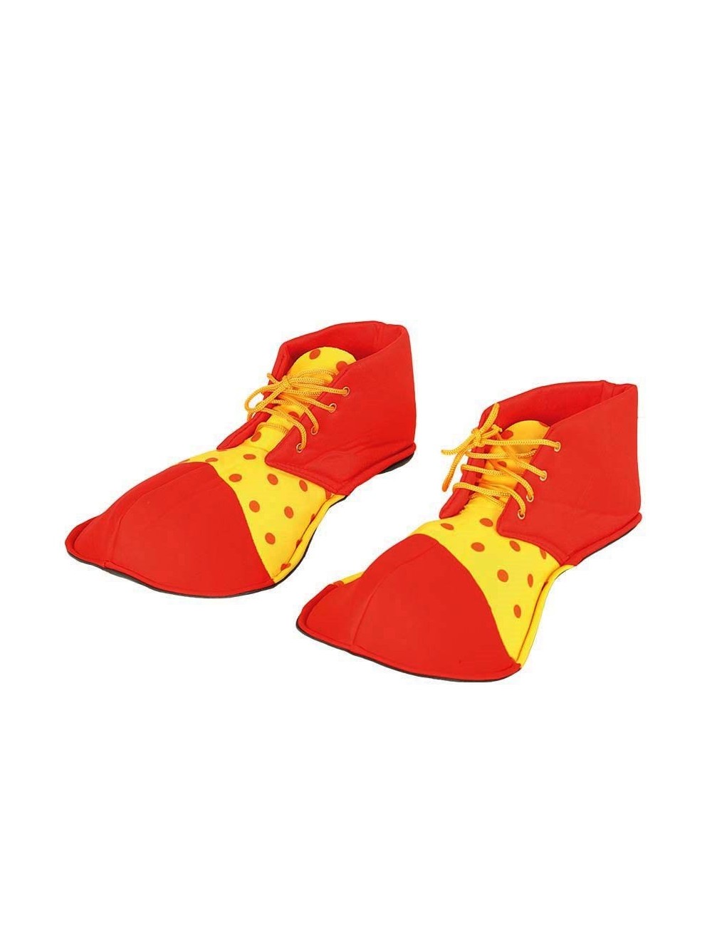 Pantofi  Clown, rosu-galben, 36 cm, adulti