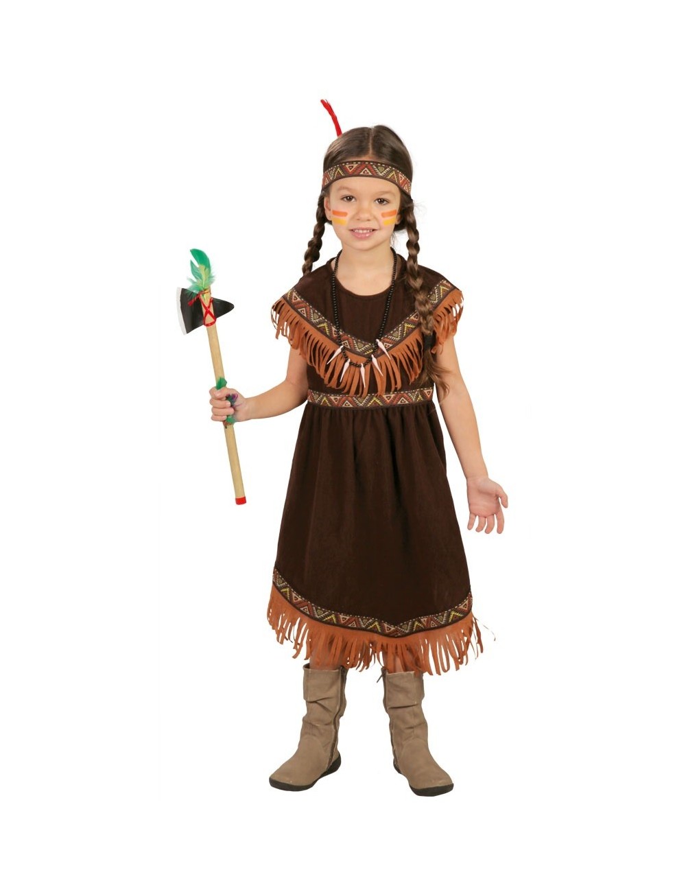 Costum Fetita Indiana, copii 5-9 ani