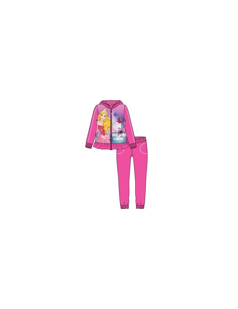 Trening fete, Printese Disney Belle sau Aurora, 3-6 ani