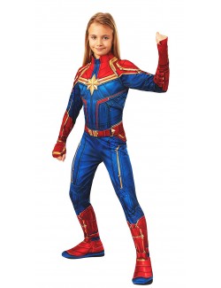 Costum Captain Marvel Hero unisex. copii 3-8 ani