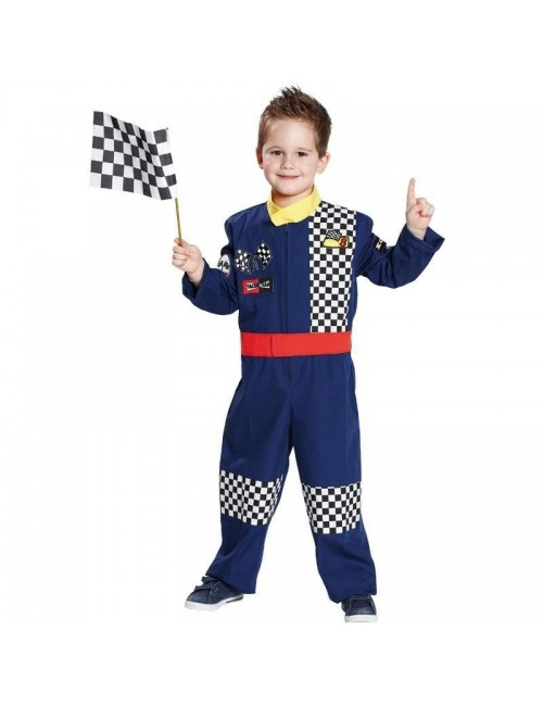 Costum Pilot de curse Formula 1, 128-140 cm
