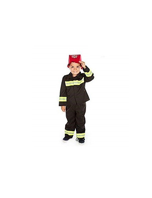 Costum Pompier, copii 3-7 ani