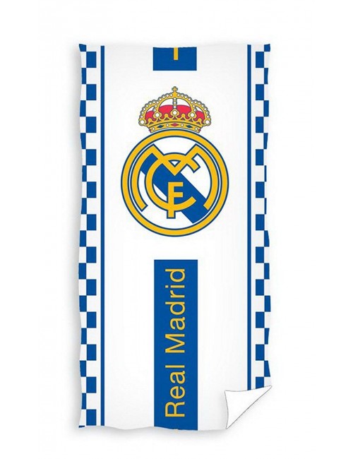 City center George Stevenson commitment Prosop Real Madrid, alb-albastru, 140 x 70 cm