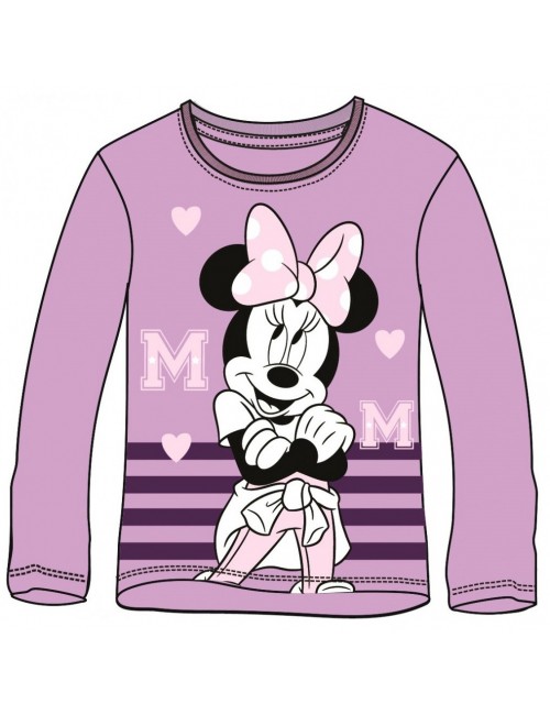 Bluza copii, Minnie Mouse, mov, 3-8 ani