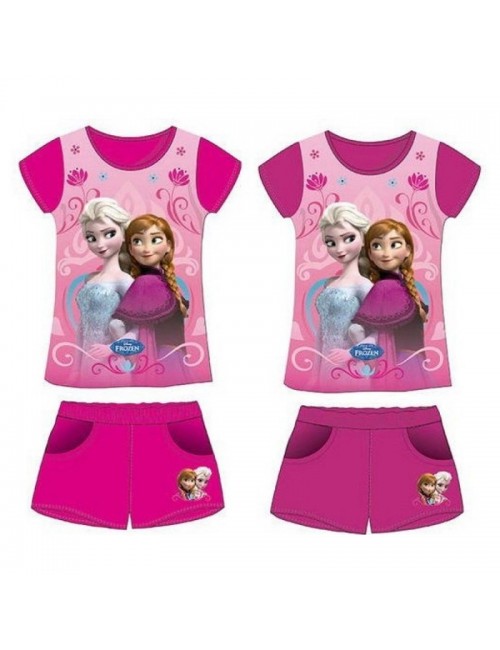 Pijama Ana si Elsa Disney Frozen, fete 3-8 ani