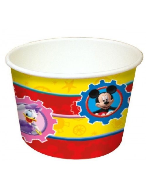 Set 8 cupe inghetata, Mickey Mouse, 200 ml