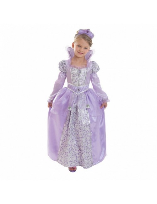 Costum Printesa Liliac Queen, copii 8-10 ani