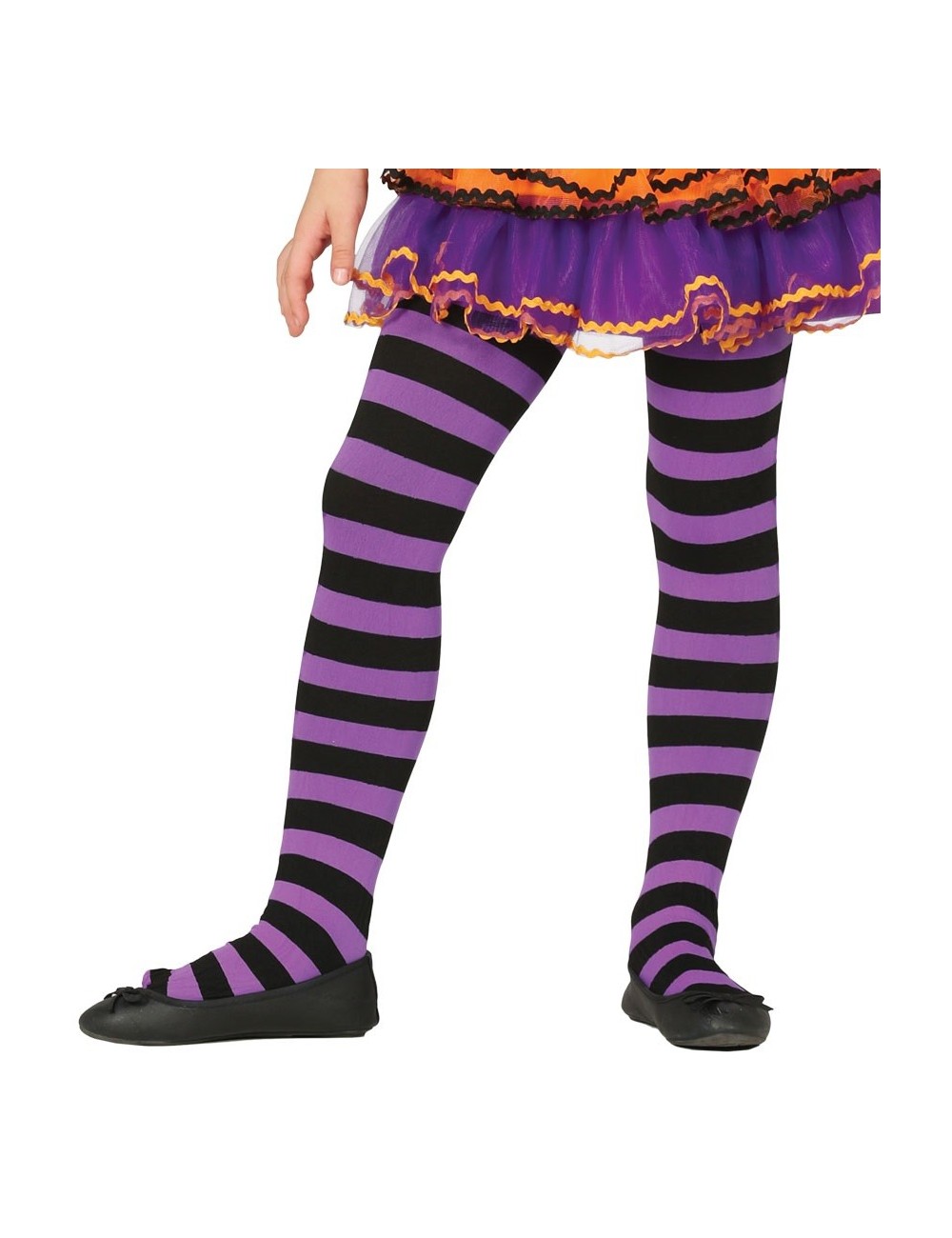 Dres dungi mov-negru, pentru copii 6-10 ani