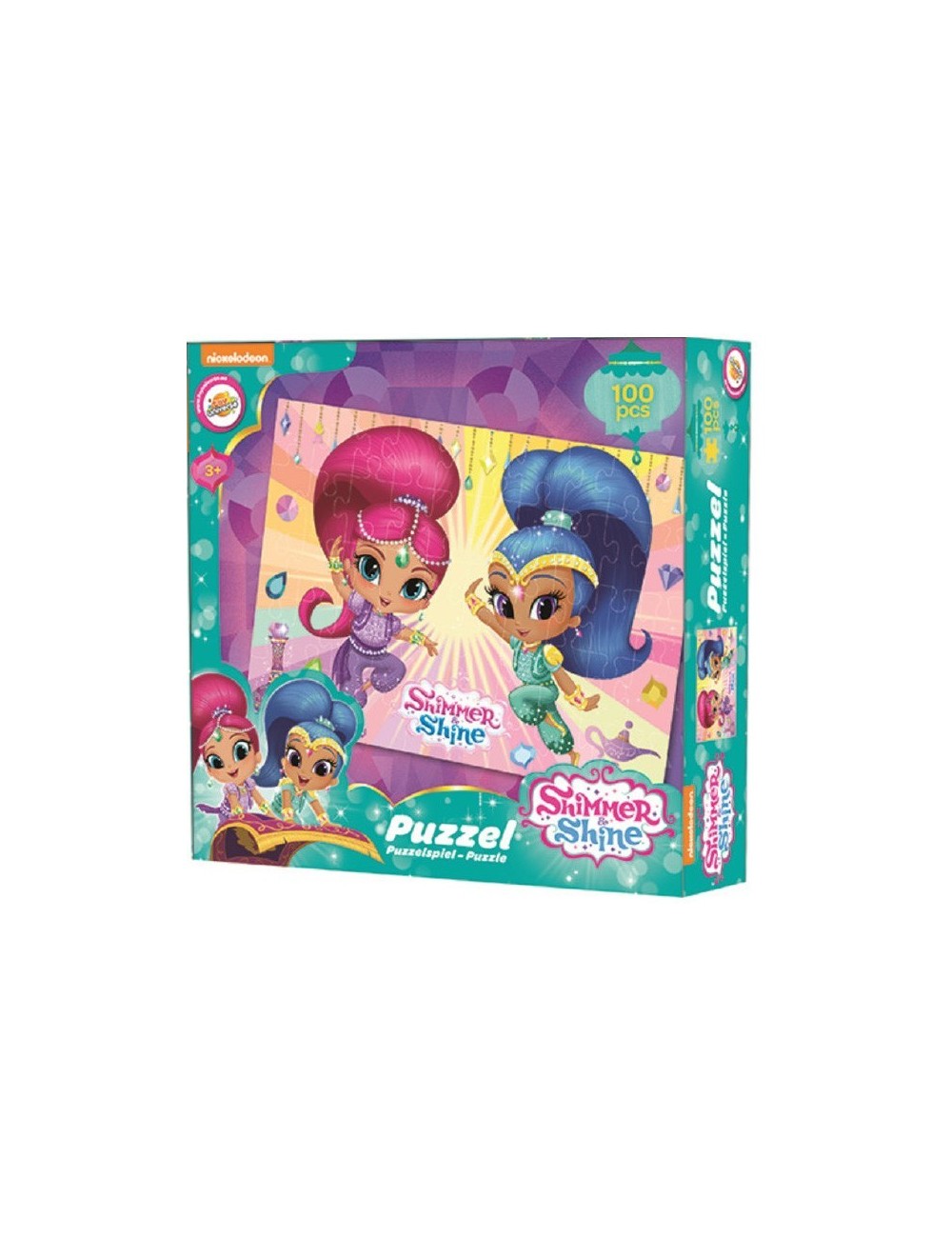 Puzzle Shimmer si Shine, 100 piese