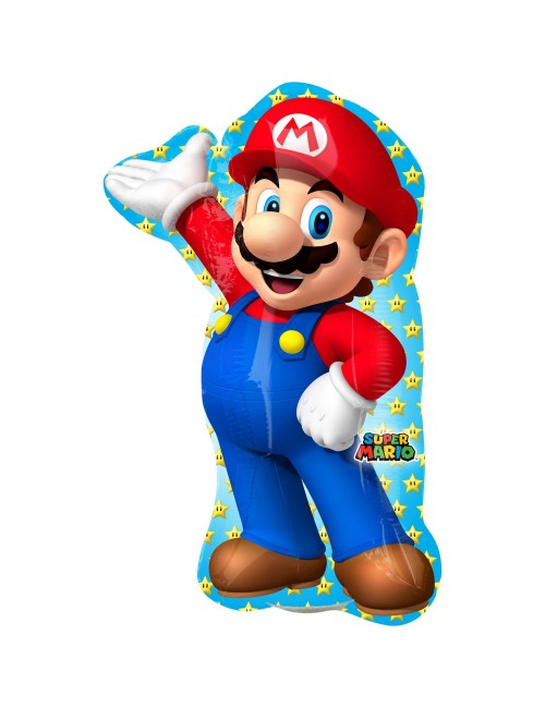 Balon folie Super Mario, 20x30 cm