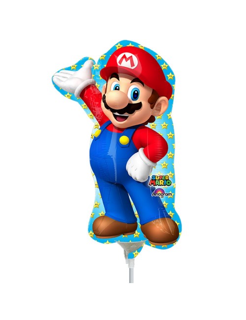 Balon folie Super Mario, 20x30 cm