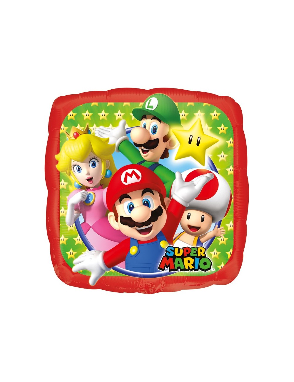Balon Super Mario, 23 cm, folie metalica