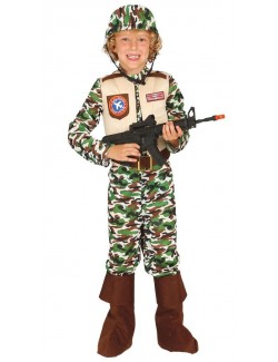 Costum Soldat Fortele speciale, copii 5-12 ani