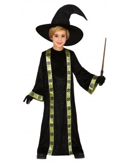 Costum Halloween, Magician / Vrajitor, copii 5-12 ani