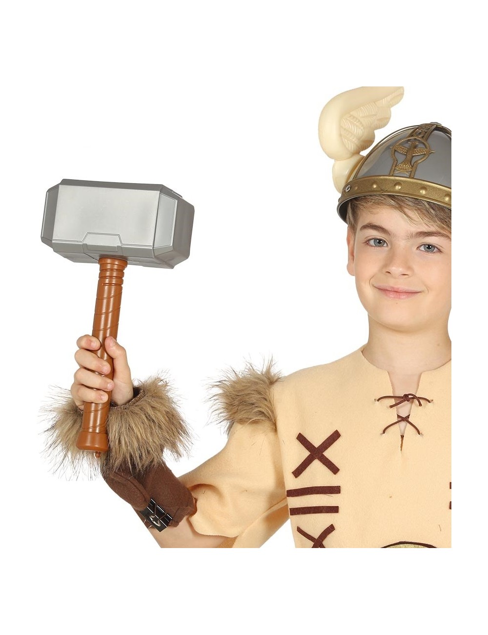 Ciocan viking/ super-erou, 29 cm, pentru copii
