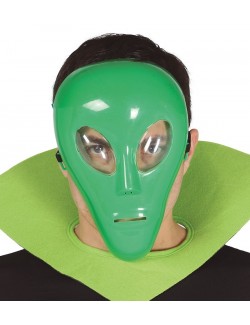 Masca verde Extraterestru - accesoriu carnaval