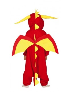 Costum Dragon rosu, copii 3-12 ani