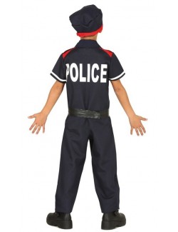 Costum Politist, copii 3-12 ani