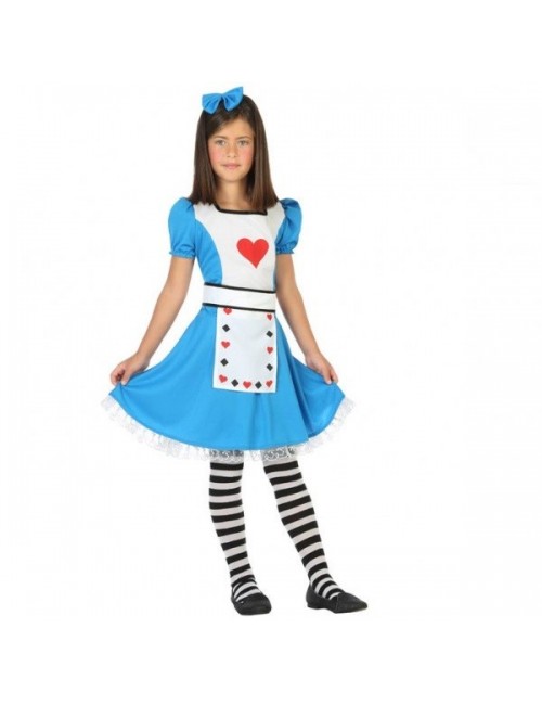 Costum Alice in Wonderland, 5-12 ani