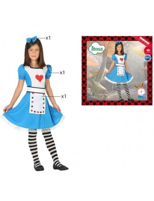 Costum Alice in Wonderland, 5-12 ani