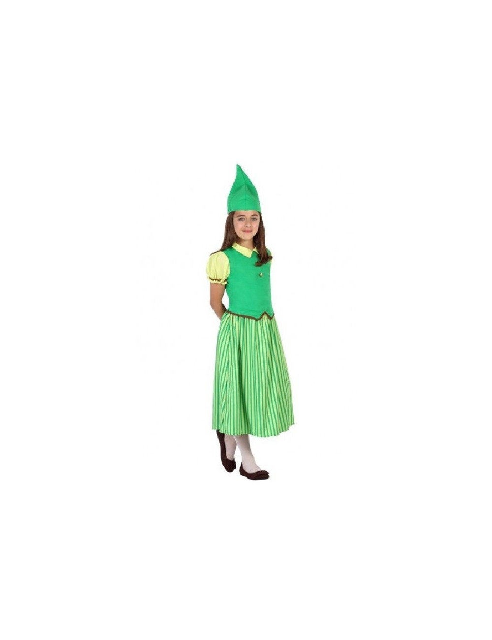 Costum Elf / Spiridus, fete 3-12 ani