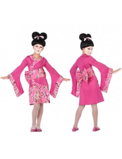Costum Gheisa, roz, copii 3-12 ani
