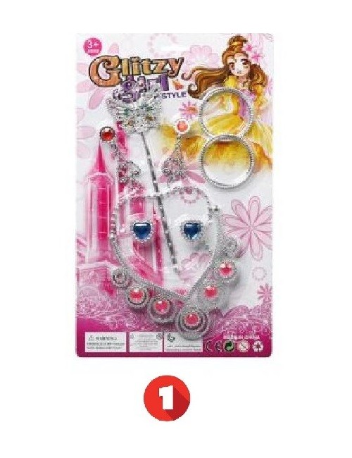 Set bijuterii Glitzy Girl - accesorii carnaval