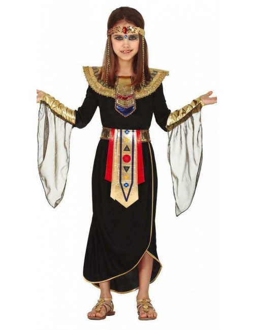 Costum Cleopatra / Zeita egipteana, copii 5-12 ani