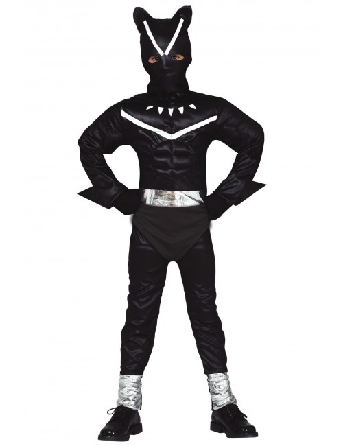 Costum Pantera neagra, copii 5-12 ani