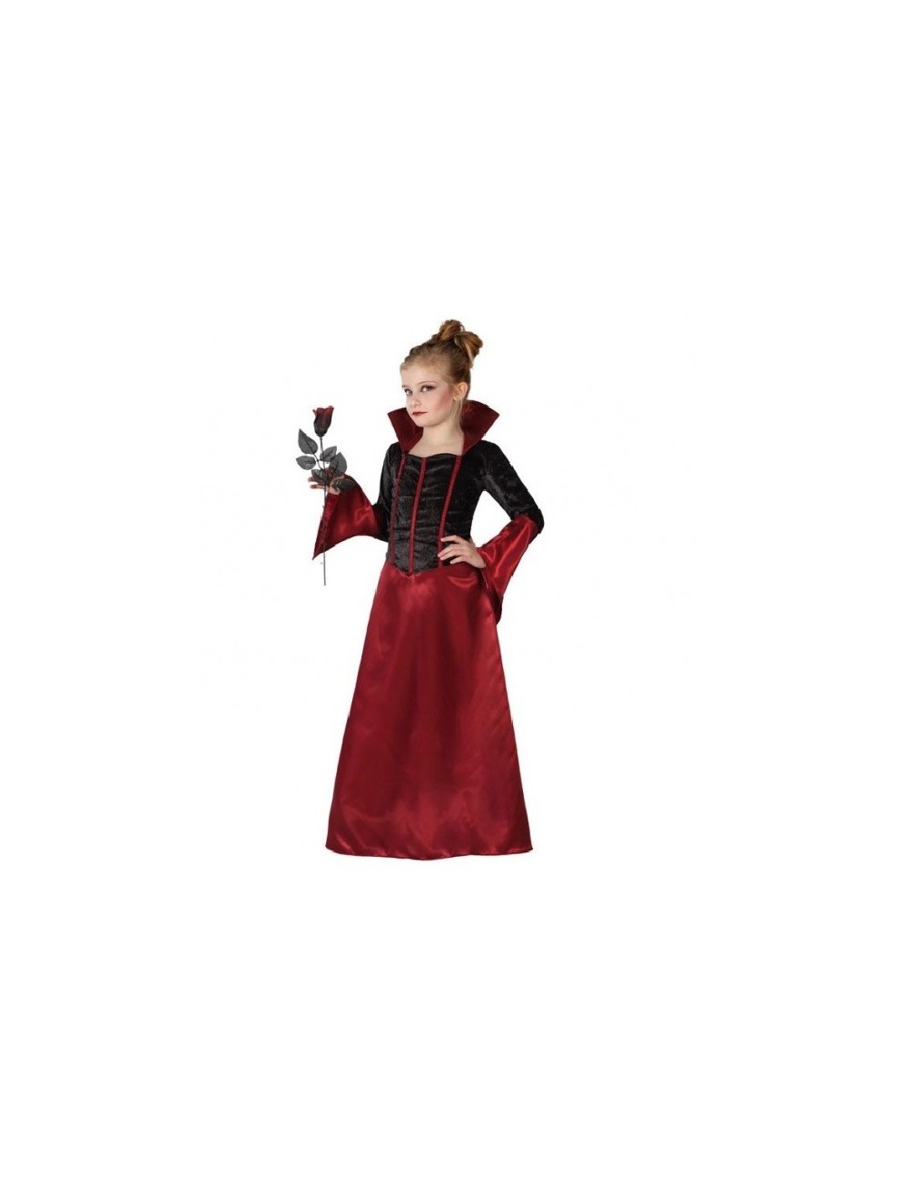 Costum Regina Vampirilor, copii 3-12 ani