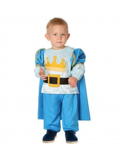 Costum Print, albastru, copii 2-3 ani