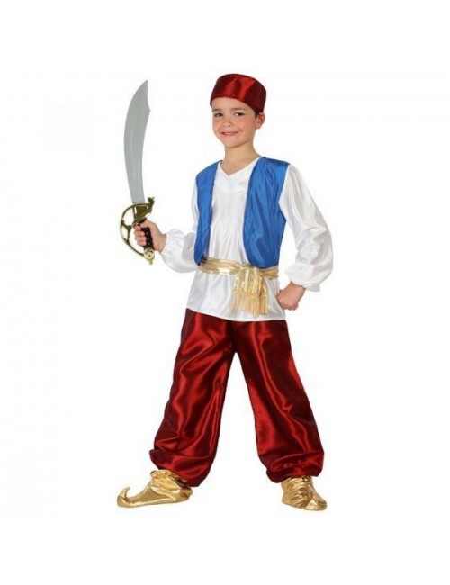 Costum Aladin / Print arab, copii 3-9 ani
