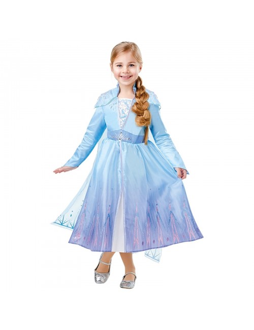 Costum Elsa Frozen 2, Deluxe, 5-8 ani