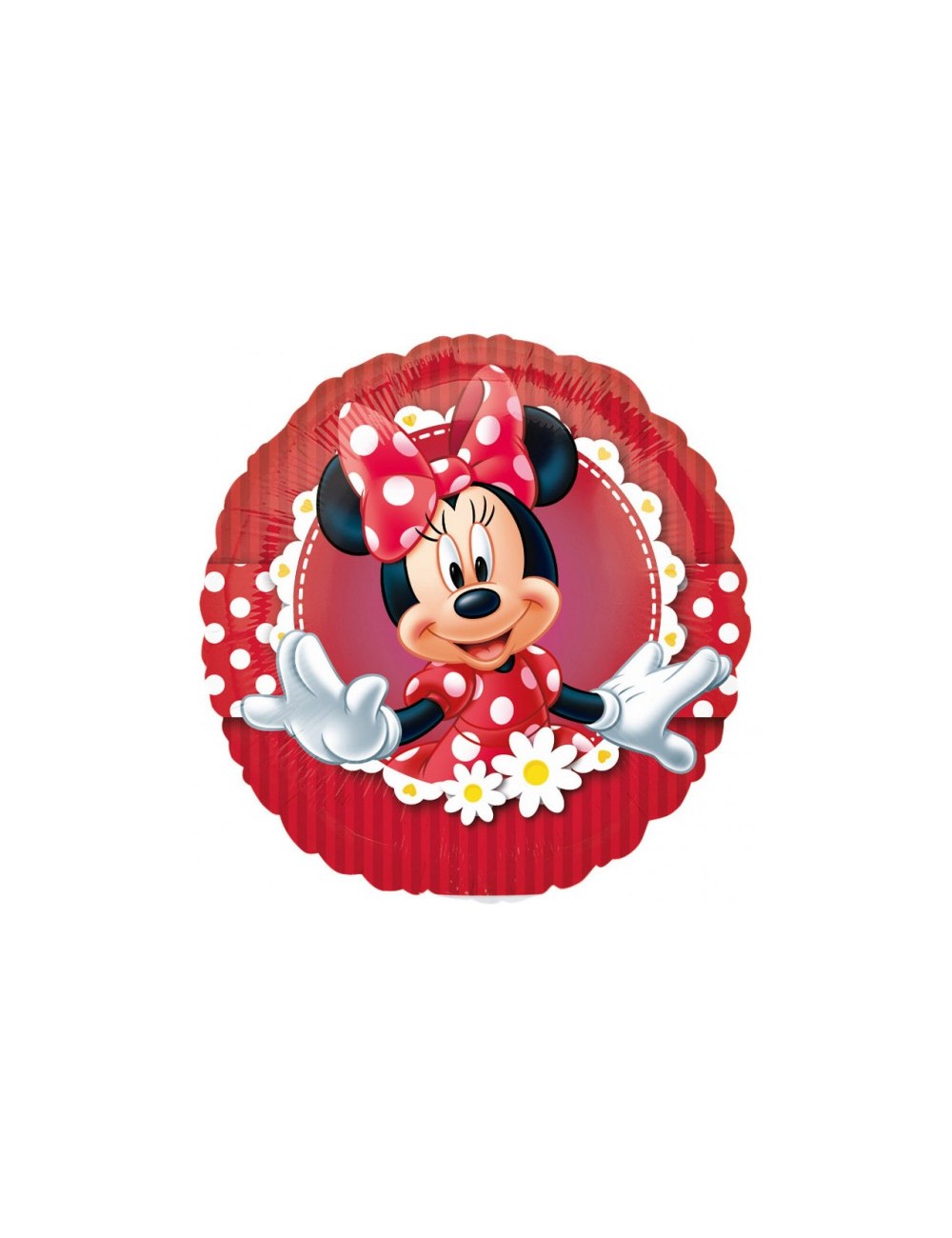 Balon folie Minnie Mouse rotund, 23 cm
