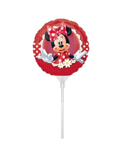 Balon folie Minnie Mouse rotund, 23 cm