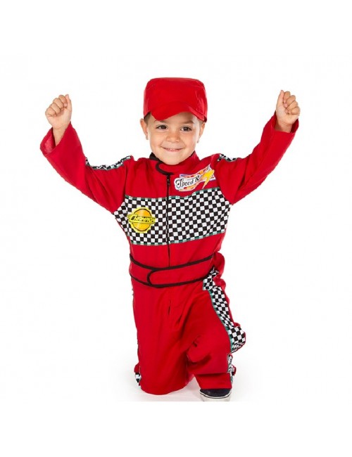 Costum Pilot curse Formula 1, copii  2 - 7 ani