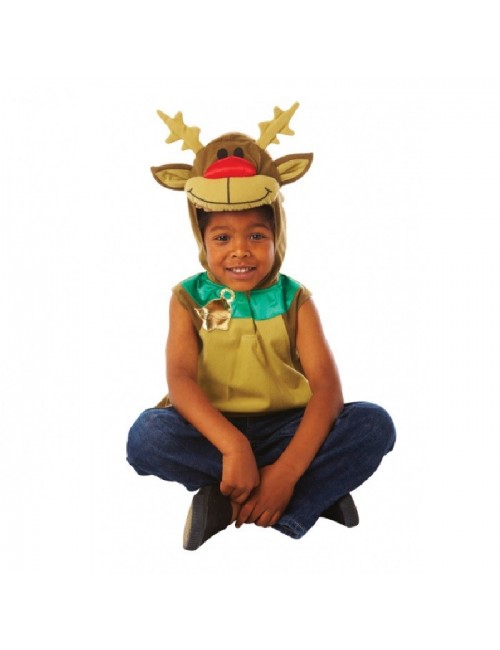 Costum-tunica Ren Rudolf, copii 3-5 ani