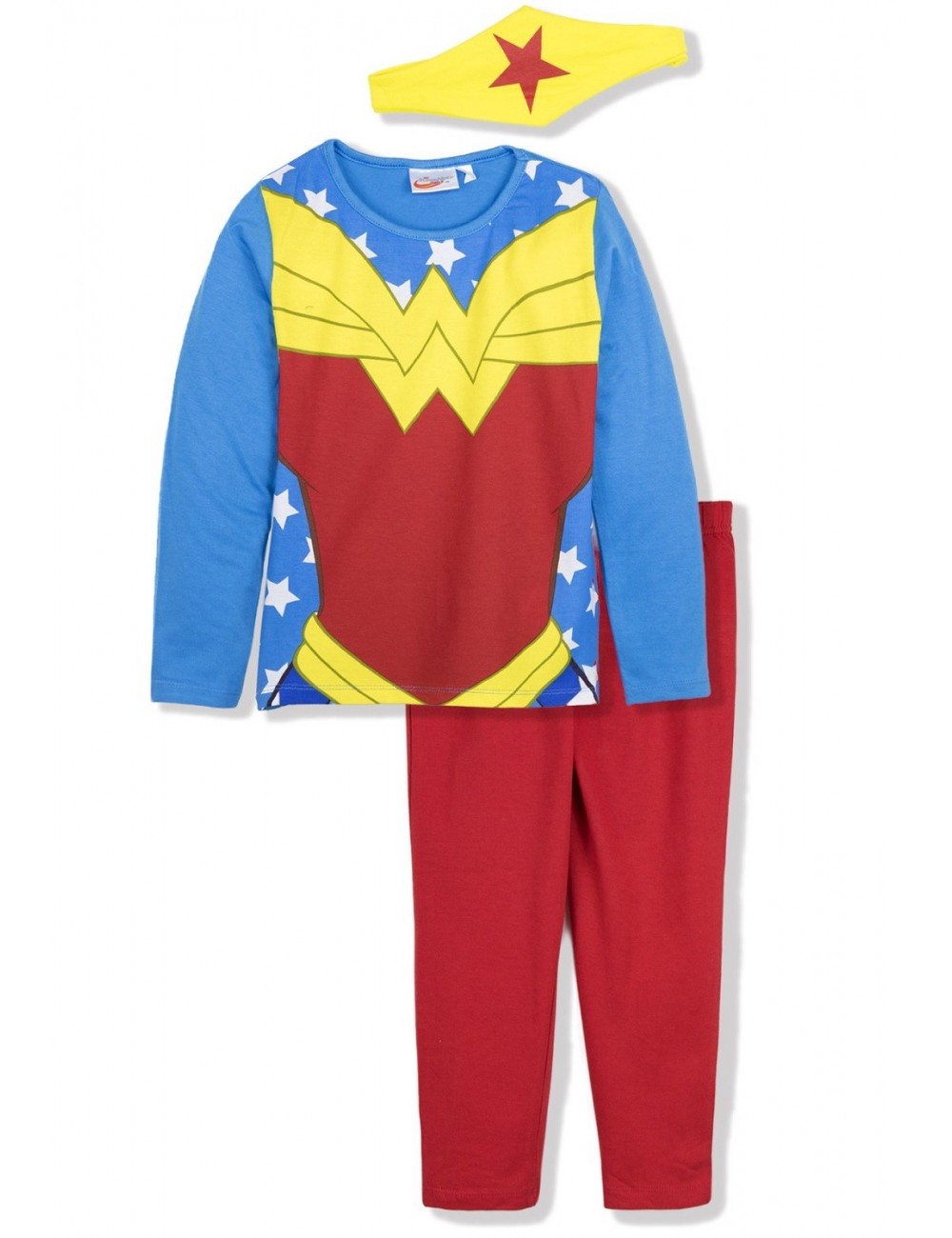 Pijama Wonder Woman, fete 4-10 ani