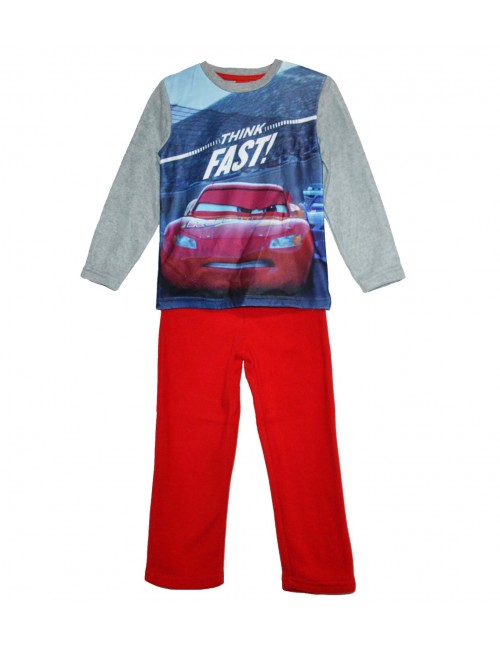 Set haine casa / Pijama Disney Cars, rosu, copii 3-8 ani