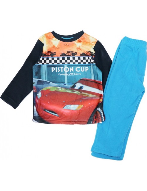 Set haine casa / Pijama Disney Cars, albastru, copii 3-8 ani