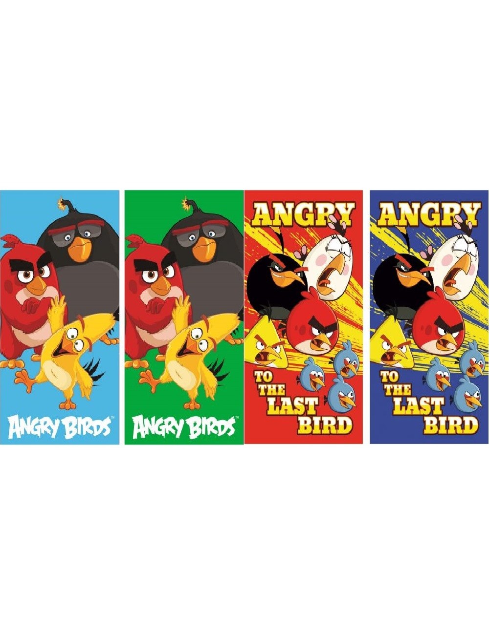 Prosop Angry Birds, 35 x 65 cm, diverse culori