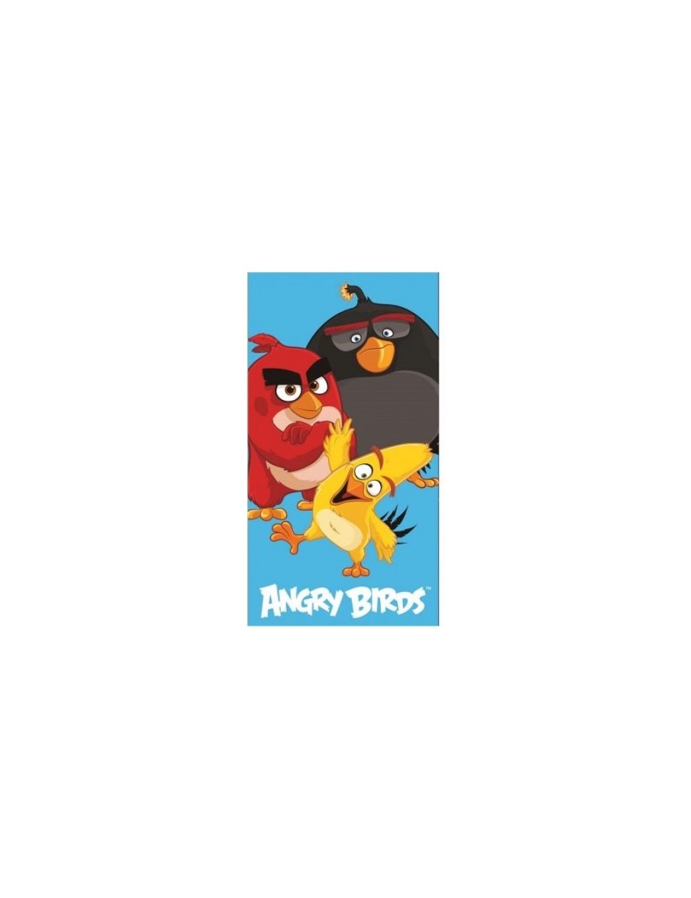 Prosop Angry Birds, 35 x 65 cm, diverse culori