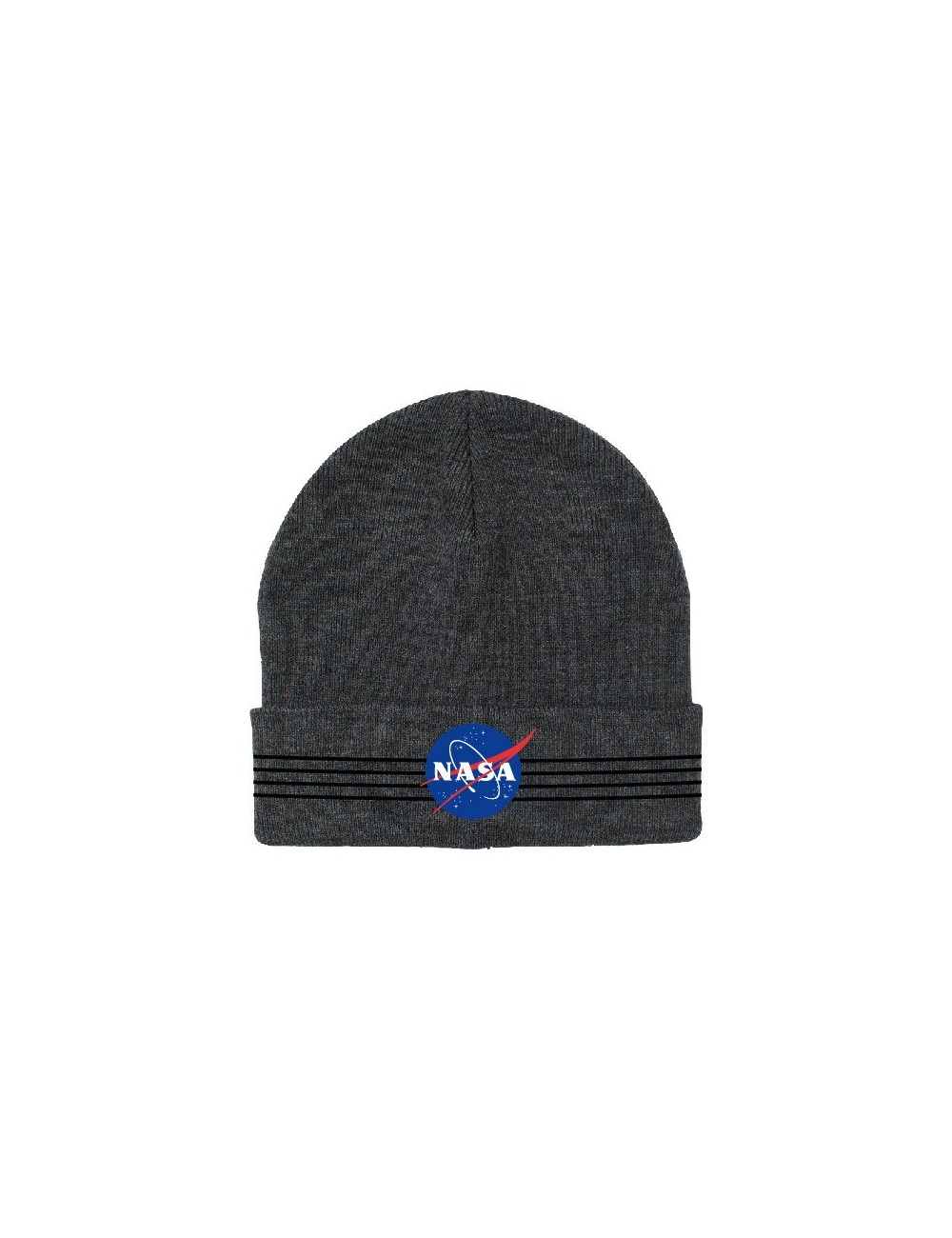 Caciula logo NASA, 54-56 cm, gri