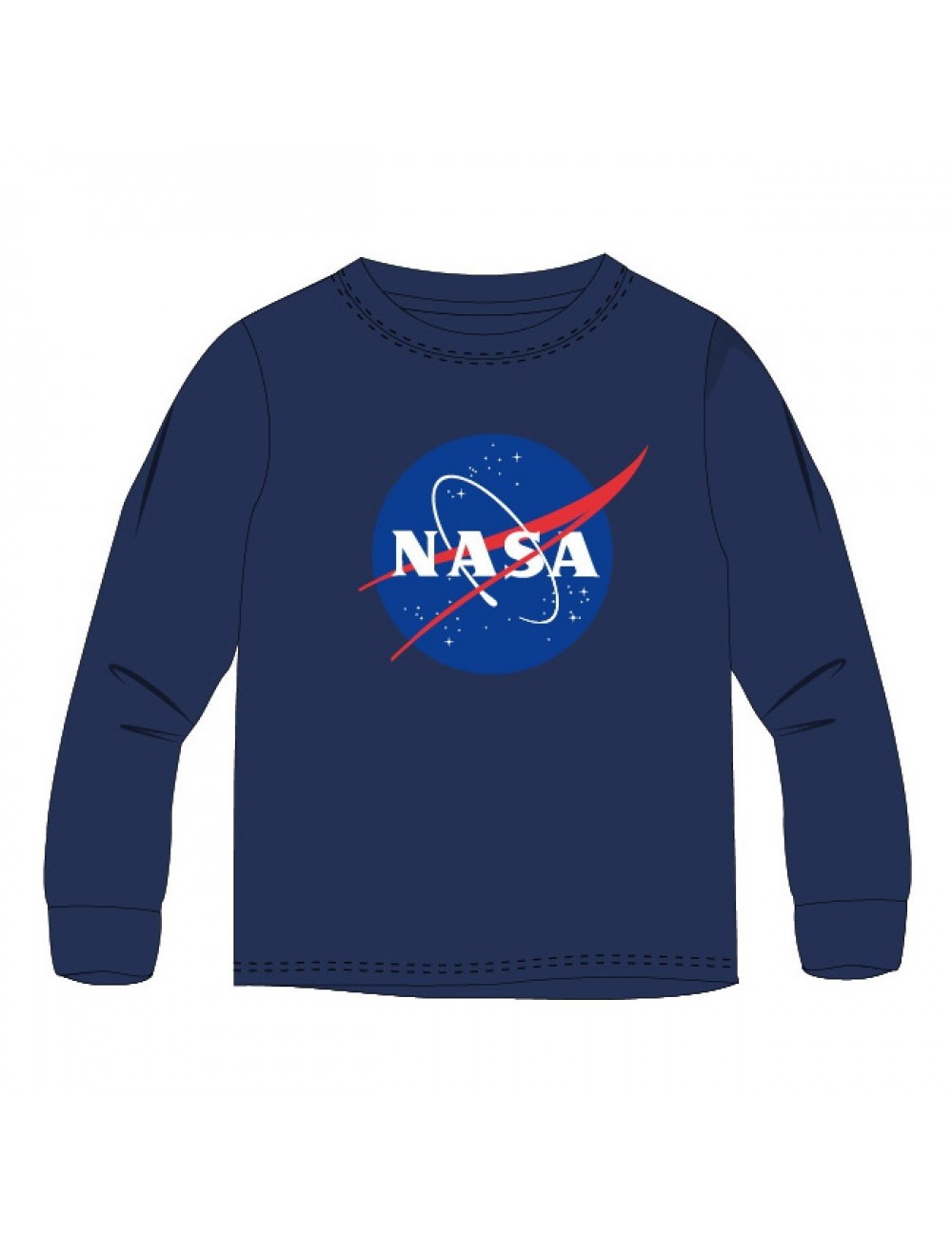 Bluza NASA, bleumarin, baieti 9-13 ani