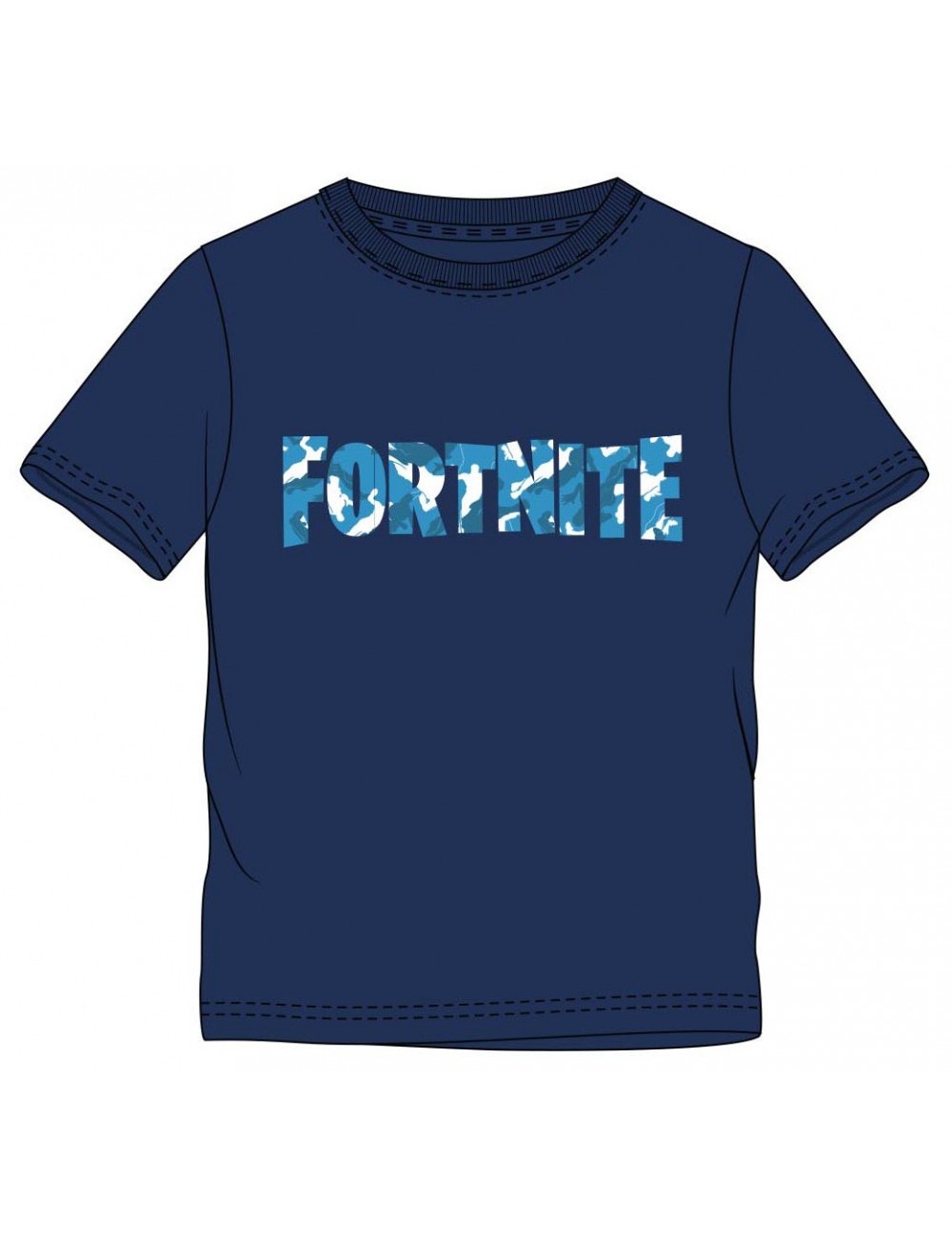 Tricou Fortnite, bleumarin, copii 10 - 16 ani